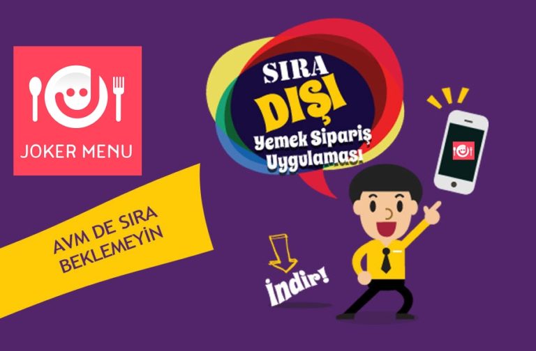 Joker Menü ile zamandan tasarruf edin