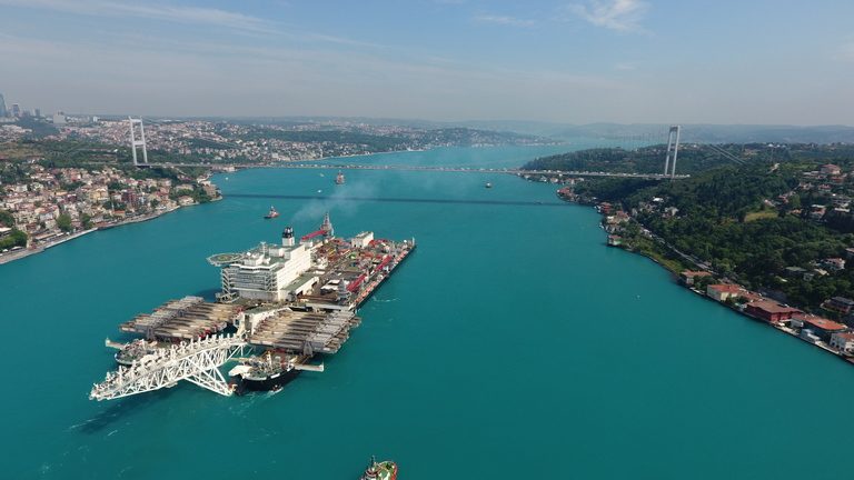 Pioneering Spirit gemisi ve TürkAkımı