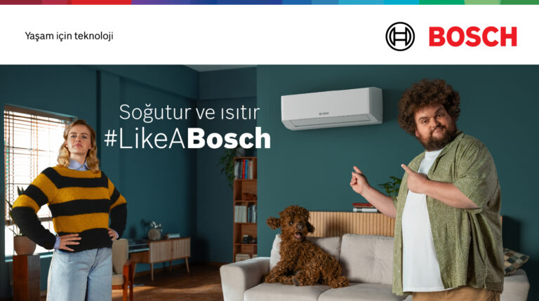 ‘Soğutur ve ısıtır like a Bosch’ reklamı yayında