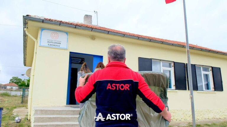Astor Enerji okul yenileme projesini tamamladı
