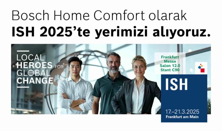 Bosch Home Comfort ISH 2025’te Tanıtımda