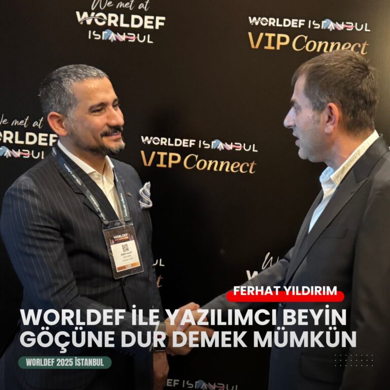 WORLDEF ile Yazılımcı Beyin Göçüne Dur Demek Mümkün