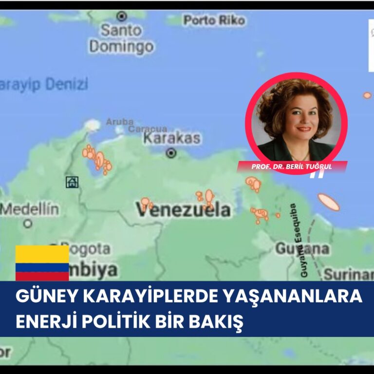 GÜNEY KARAYİPLERDE YAŞANANLARA ENERJİ POLİTİK BİR BAKIŞ