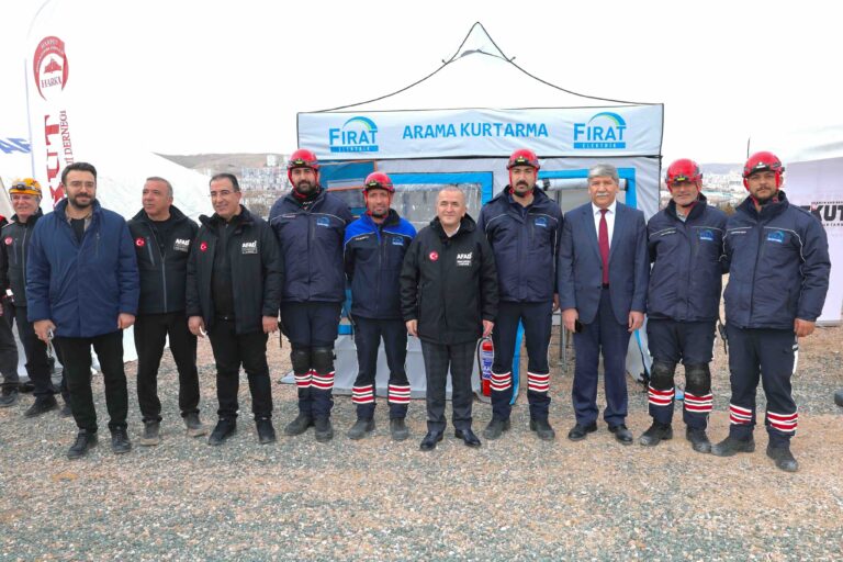 Fırat EDAŞ Ekibi, Elazığ’daki Deprem Tatbikatında Sahadaydı